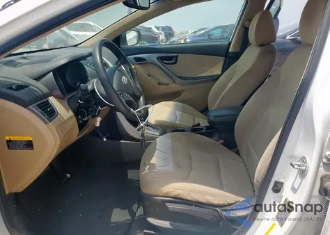 2013 Hyundai Elantra Gls from USA, damaged, VIN 5NPDH4AE2DH207655